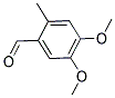 4,5-DIMETHOXY-2-METHYLBENZALDEHYDE 结构式