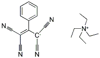 2-PHENYL-TETRACYANOPROP-2-EN-1-ONIATOTETRAETHYLAMMONIATE 结构式