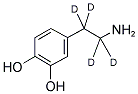 DOPAMINE HCL (1,1,2,2-D4) 结构式