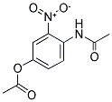 3-NITRO-4-ACETYLAMINOPHENYL ACETATE 结构式