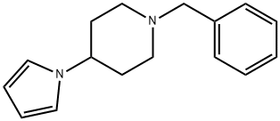 1-苄基-4-(1H-吡咯-1-基)哌啶 结构式