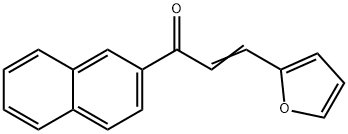 3-(呋喃-2-基)-1-(萘-2-基)丙-2-烯-1-酮 结构式