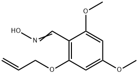2-(ALLYLOXY)-4,6-DIMETHOXYBENZENECARBALDEHYDE OXIME 结构式