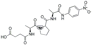 SUC-ALA-PRO-ALA-PNA 结构式