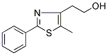 2-(5-METHYL-2-PHENYL-1,3-THIAZOL-4-YL)ETHAN-1-OL 结构式