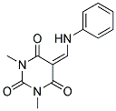 5-(ANILINOMETHYLENE)-1,3-DIMETHYL-2,4,6(1H,3H,5H)-PYRIMIDINETRIONE 结构式