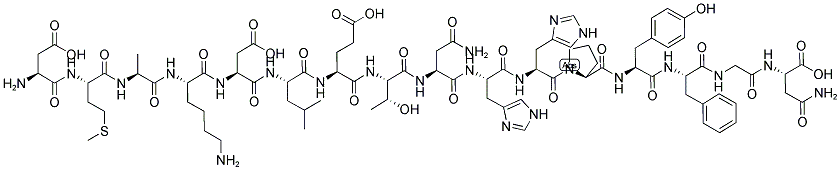 CALCITONIN C-TERMINAL ADJACENT PEPTIDE (RAT) 结构式