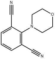 2-MORPHOLINOISOPHTHALONITRILE 结构式