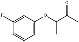 3-(3-FLUOROPHENOXY)-2-BUTANONE 结构式
