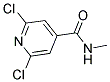 N4-METHYL-2,6-DICHLOROISONICOTINAMIDE 结构式