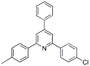 2-(4-CHLOROPHENYL)-4-PHENYL-6-(4-TOLYL)PYRIDINE 结构式