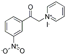 1-[2-(3-NITROPHENYL)-2-OXOETHYL]PYRIDINIUM IODIDE 结构式