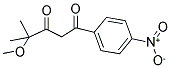 4-METHOXY-4-METHYL-1-(4-NITRO-PHENYL)-PENTANE-1,3-DIONE 结构式