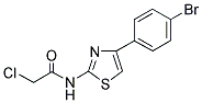 N-(4-(4-BROMOPHENYL)(2,5-THIAZOLYL))-2-CHLOROETHANAMIDE 结构式