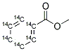 Benzoic acid, methyl ester, [ring-14C(U)] 结构式