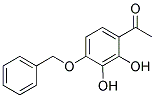 1-[4-(BENZYLOXY)-2,3-DIHYDROXYPHENYL]ETHAN-1-ONE 结构式