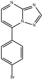 7-(4-Bromophenyl)[1,2,4]triazolo[1,5-a]pyrimidine 结构式