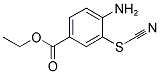 ETHYL 4-AMINO-3-THIOCYANATOBENZOATE 结构式