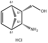 DIEXO-(3-AMINO-BICYCLO[2.2.1]HEPT-5-EN-2-YL)-METHANOL HYDROCHLORIDE 结构式
