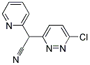 2-(6-氯3哒嗪基)-2-吡啶基乙腈 结构式