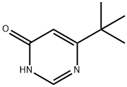 6-(TERT-BUTYL)PYRIMIDIN-4-OL 结构式