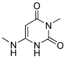 3-METHYL-6-METHYLAMINOURACIL 结构式