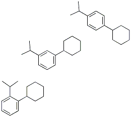 CYCLOHEXYLCUMENE 结构式