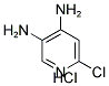 2-CHLORO-4,5-DIAMINOPYRIDINE HYDROCHLORIDE 结构式