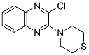 4-(3-CHLOROQUINOXALIN-2-YL)THIOMORPHOLINE 结构式
