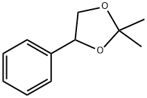2,2-DIMETHYL-4-PHENYL-1,3-DIOXOLANE 结构式
