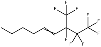 1,1,1,2,2,3-HEXAFLUORO-3-TRIFLUOROMETHYLNON-4-ENE 结构式