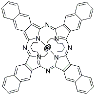 2,3-NAPHTHALOCYANINATO-DIOCTYLOXYSILANE 结构式