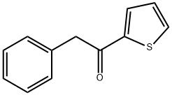 2-苯基-1-噻吩-2-基-乙酮 结构式