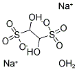 乙二醛亚硫酸氢钠加成化合物(一水) 结构式