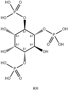D-MYO-INOSITOL 1,4,5-TRIPHOSPHATE TRIPOTASSIUM SALT 结构式