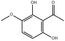 1-(2,6-DIHYDROXY-3-METHOXYPHENYL)ETHAN-1-ONE 结构式