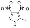 5-甲基-3,4-二硝基-1H-吡唑 结构式