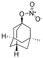 1-METHYL-3-(NITROOXY)ADAMANTANE 结构式