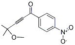 4-METHOXY-4-METHYL-1-(4-NITRO-PHENYL)-PENT-2-YN-1-ONE 结构式