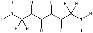 1,6-DIAMINOHEXANE-D12 结构式