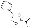 2-ISOPROPYL-4-PHENYL-1,3-DIOXOLANE 结构式