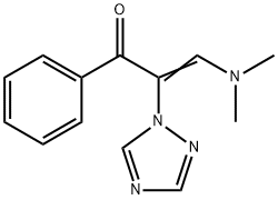 3-(DIMETHYLAMINO)-1-PHENYL-2-(1H-1,2,4-TRIAZOL-1-YL)-2-PROPEN-1-ONE 结构式