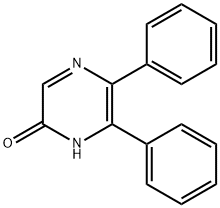 5,6-二苯基-2-羟基吡嗪 结构式