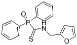 N-(2-FURYLMETHYL)OXO(DIPHENYL)PHOSPHORANECARBOTHIOAMIDE 结构式