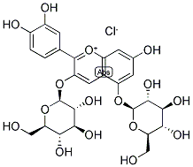 氯化花青苷 结构式