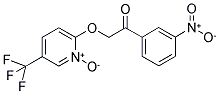 2-[2-(3-NITROPHENYL)-2-OXOETHOXY]-5-(TRIFLUOROMETHYL)PYRIDINIUM-1-OLATE 结构式