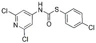 4-CHLOROPHENYL [(2,6-DICHLORO-4-PYRIDYL)AMINO]METHANETHIOATE 结构式