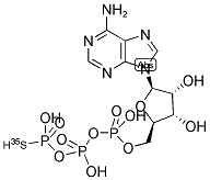 ADENOSINE 5'-TRIPHOSPHATE, [GAMMA-35S] 结构式