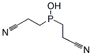 BIS(2-CYANOETHYL)PHOSPHINIC ACID 结构式