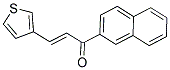 1-(2-NAPHTHYL)-3-(3-THIENYL)PROP-2-EN-1-ONE 结构式